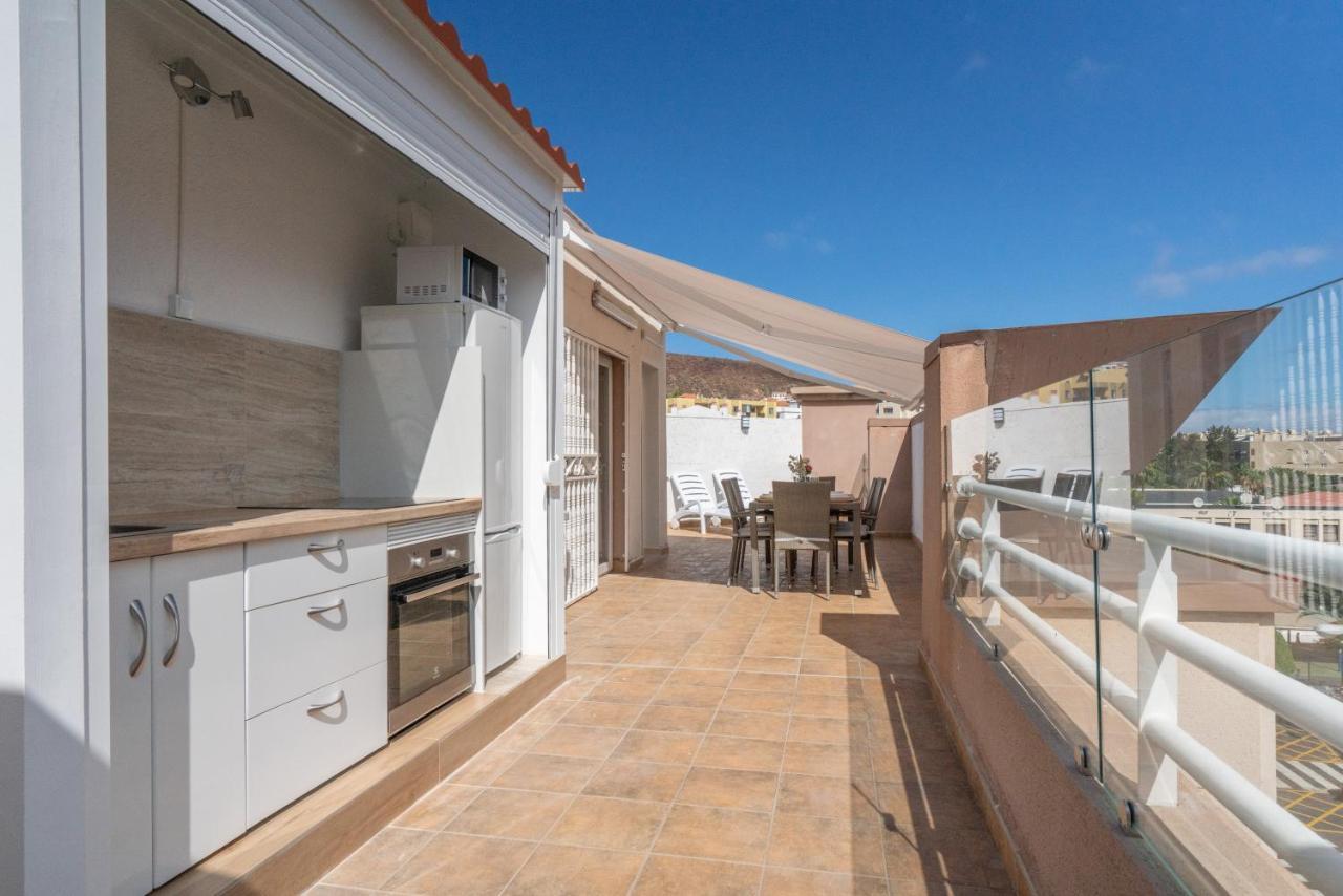 Penthouse Marte By Pajarito Holidays Лос Кристианос Экстерьер фото